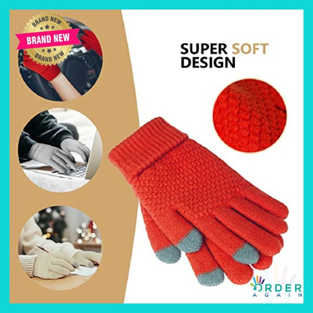 Touchscreen Winter Gloves Set Cold Weather Mitten… - image 7